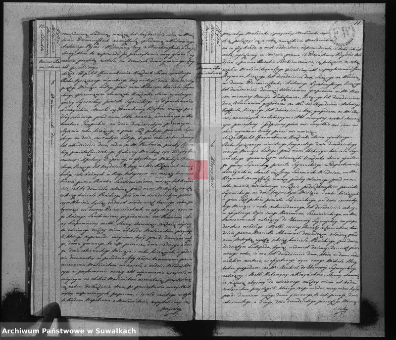 image.from.unit.number "Akta stanu cywilnego zaślubionych w gminie seyneńskiey od 1-go stycznia 1813 roku."