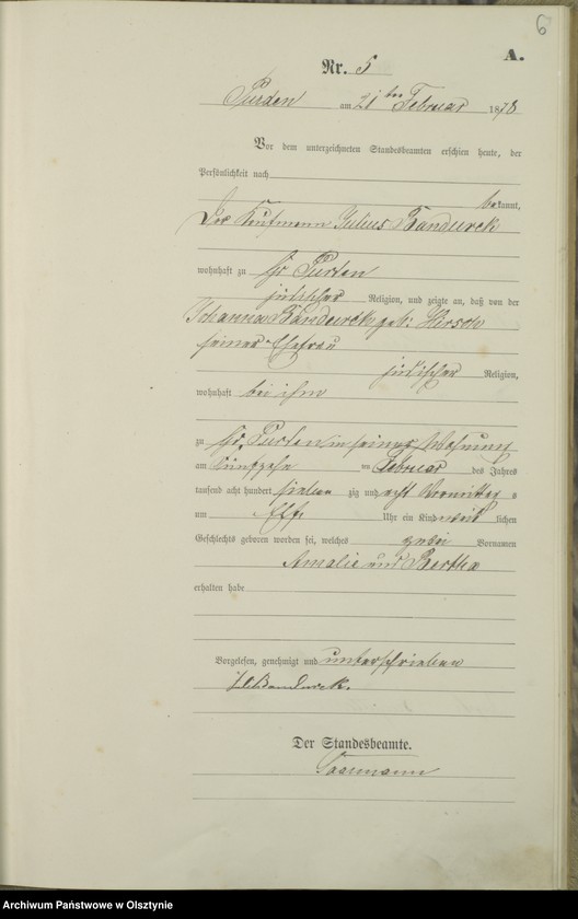 image.from.unit.number "Geburts-Haupt-Register Nr 1 - 65"