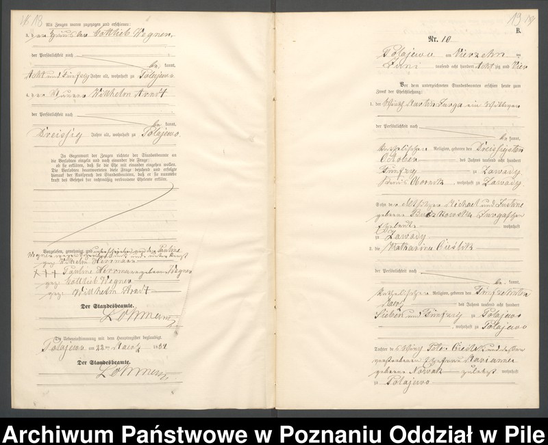 Obraz 12 z jednostki "Księga małżeństw"
