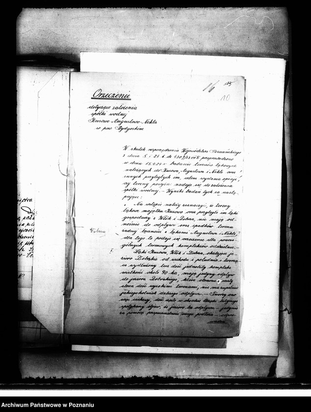 Obraz 13 z jednostki "Spółka melioracyjna Augustowo powiat bydgoski"