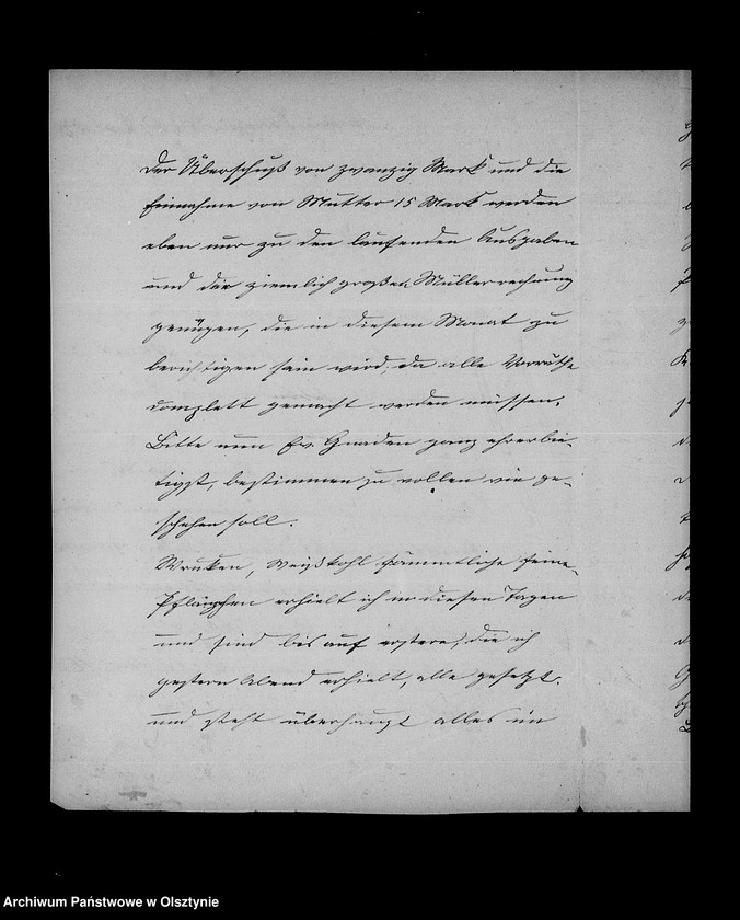 image.from.unit.number "/Monatsberichte der Waisenmutter Louise Lamprecht üer das Mädchenwaisenhaus in der Vorstadt Drengfurth an Anna Gfin Lehndorff geb Gfin Hahn/"