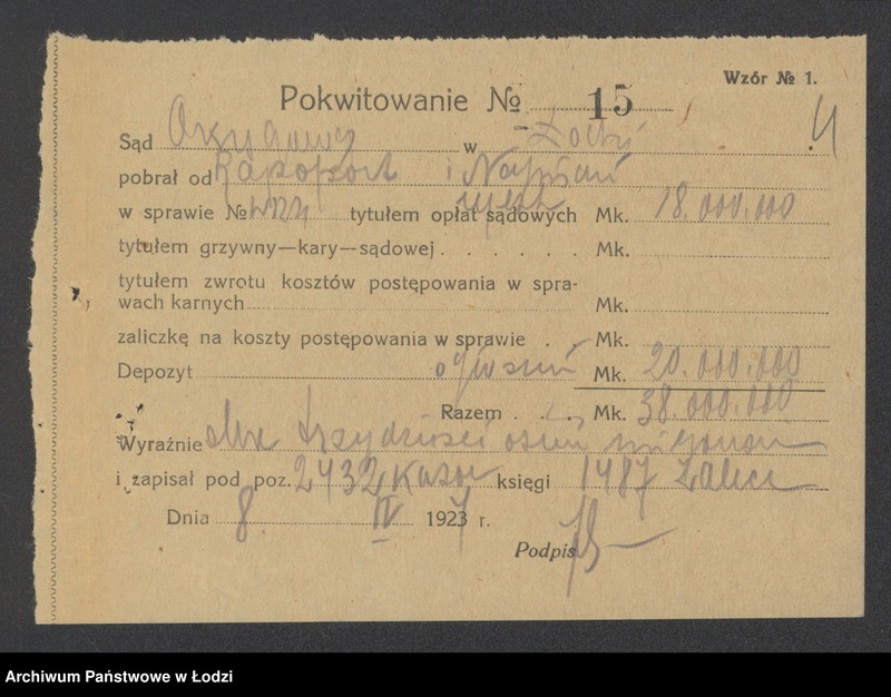 Obraz 6 z jednostki "Rapaport i Nejman- wyrób i sprzedaż pończoch"