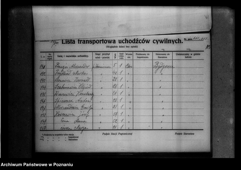 Obraz 19 z jednostki "Lista uchodźców cywilnych."