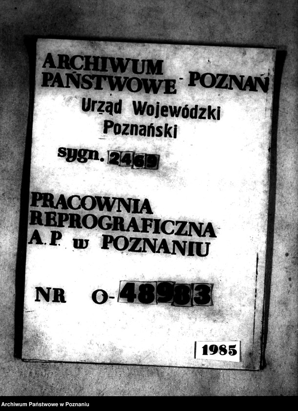 Obraz 1 z jednostki "Rejestr pomiarowy majątku Lisewo A powiatu konińskiego. Obszar scaleniowy Ruda Komorska"