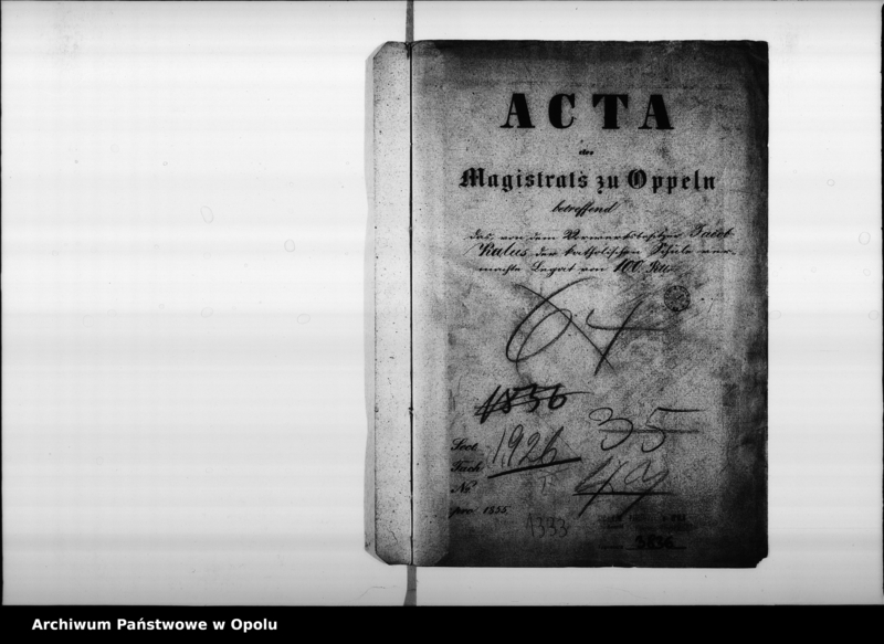 Obraz 4 z jednostki "Acta des Magistrats zu Oppeln betreffend das, von dem Vorwerksbesitzer Jacob Kalus der Katholischen Schule vermachte Legat von 100 Rtl."