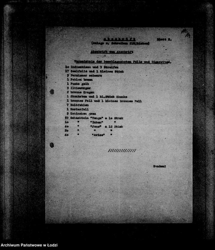 Obraz 19 z jednostki "Beschlagnahme Strafsachen"