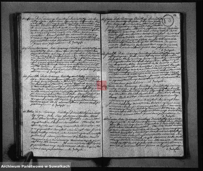image.from.unit.number "Akta Zeyścia Gminy Filipowskiey od dnia 1 Stycznia do dnia 31 Grudnia 1819"