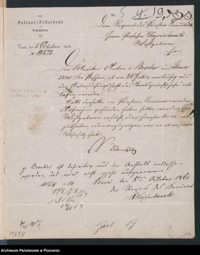 Obraz 10 z jednostki "A. betr. Max und Anton von Broecker"