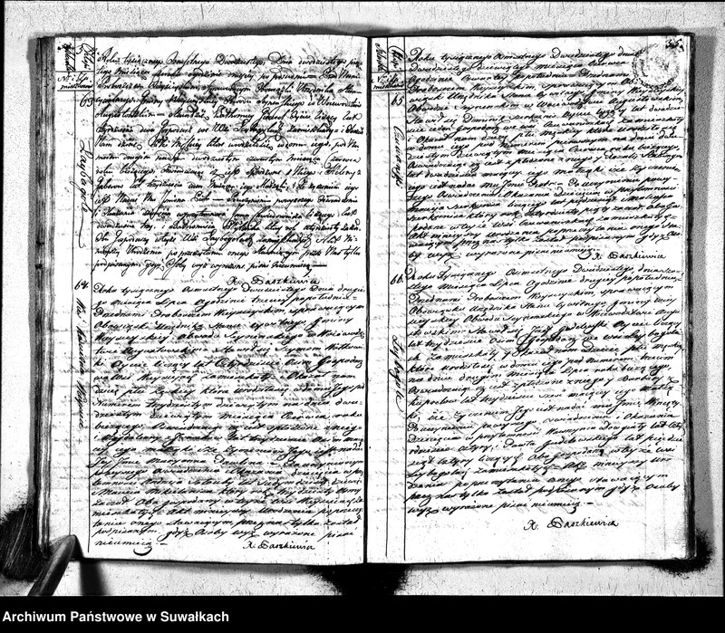 image.from.unit.number "Akta urodzonych gminy wieysieyskiey 1820 roku"