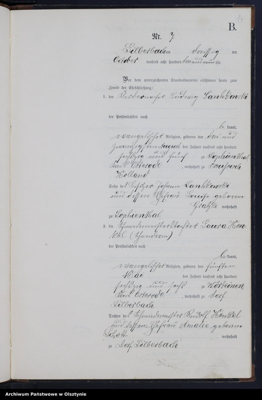 image.from.unit.number "Heiraths-Neben-Register Nr 1 - 11"