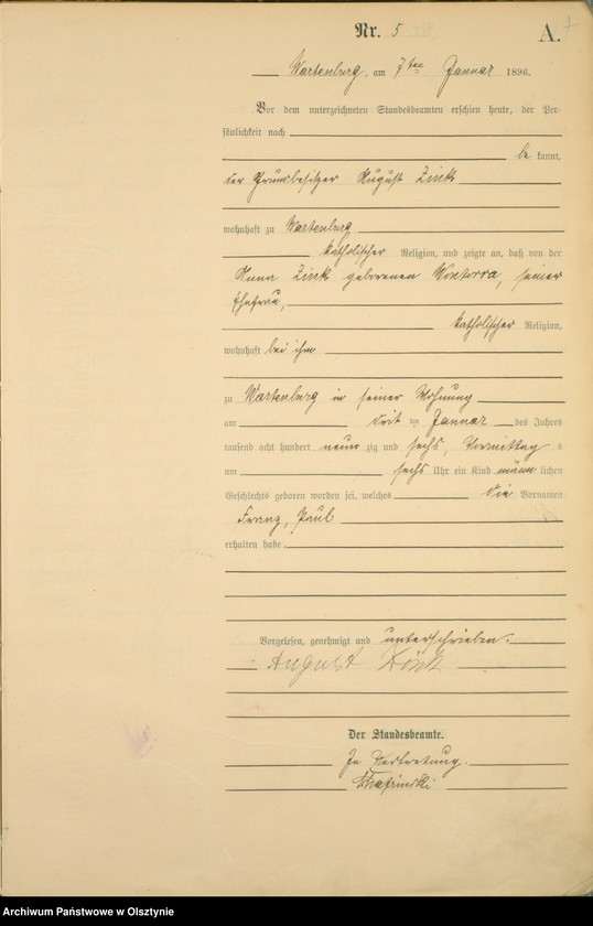 image.from.unit.number "Geburts-Haupt-Register Nr 1 - 215"