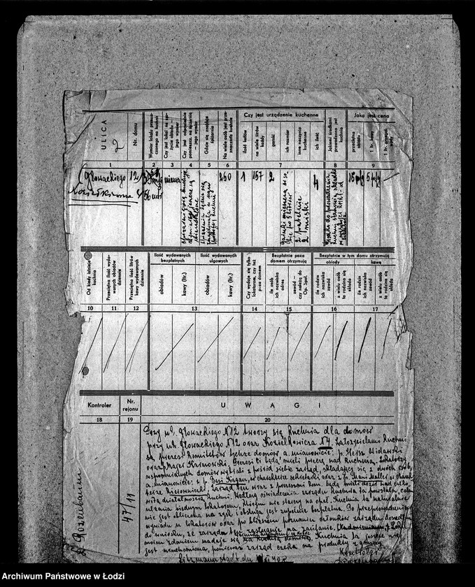 Obraz 5 z jednostki "Kuchnia N. 189 Koziełkiewicza 4 [Działalność kuchni, personel, konsumenci, kontrole]"