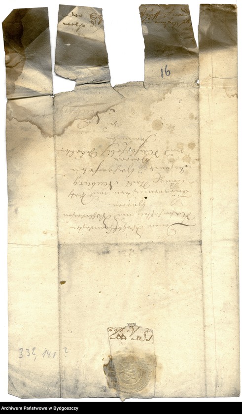 image.from.unit.number "Schriftwechsel der Stadt Neuenburg mit Dirschau"