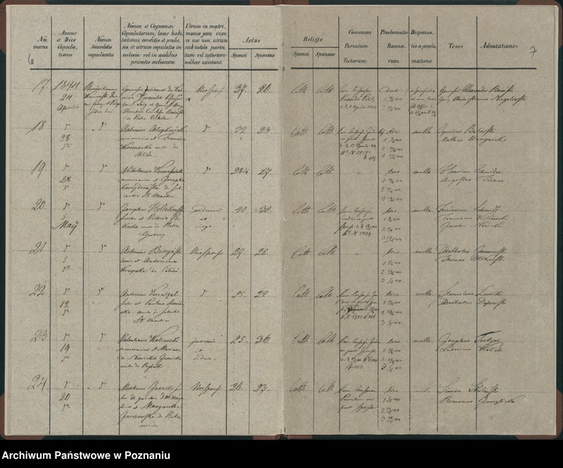 Obraz 6 z jednostki "Księga małżeństw"