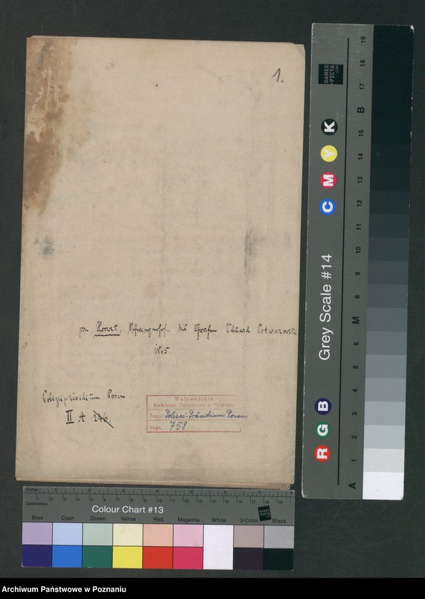 Obraz 4 z jednostki "A. betr. von Horwat, Schwiegersohn des Grafen Potworowski"