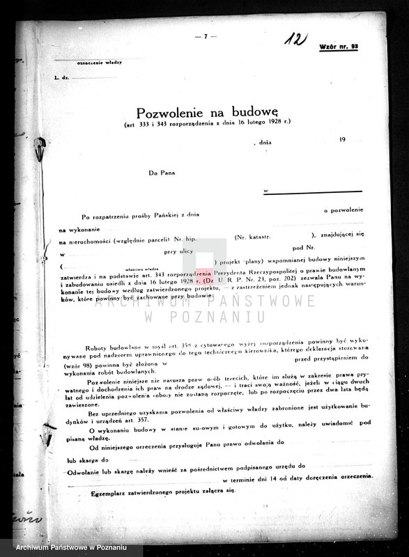 Obraz 18 z jednostki "Projekt urządzenia mleczarni J. Rolli w Krzemieniewie, pow. leszczyński"