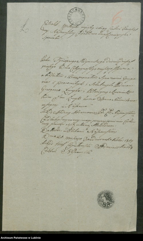 image.from.unit.number "Alegaty do ksiąg urodzeń, zapowiedzi, małżeństw i zgonów z lat 1817 - 1818"