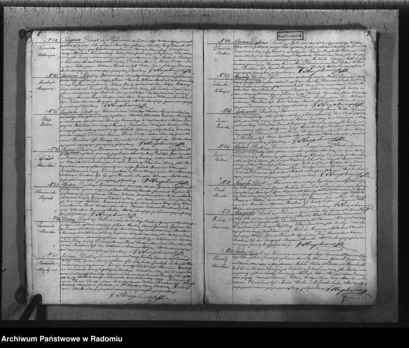 image.from.unit.number "Duplikat akt urodzonych, zaślubionych i zmarłych z parafii Głowaczów w roku 1855"