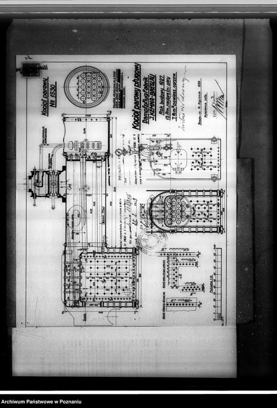 Obraz 12 z jednostki "Majętność Wonieść, pow śmigielski własność J. Wedemeyer nr woj. kotła 6265"