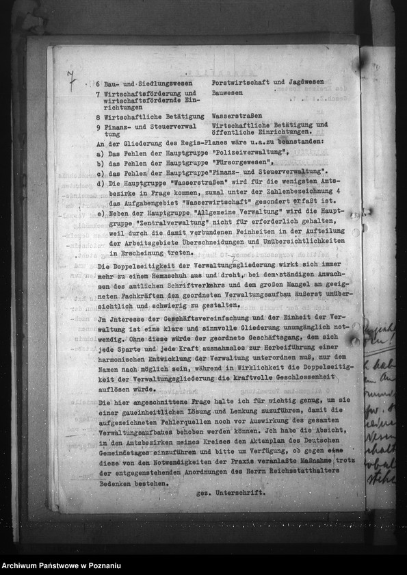 Obraz 11 z jednostki "Aufbau der Registraturen bei den Amtskommissaren"