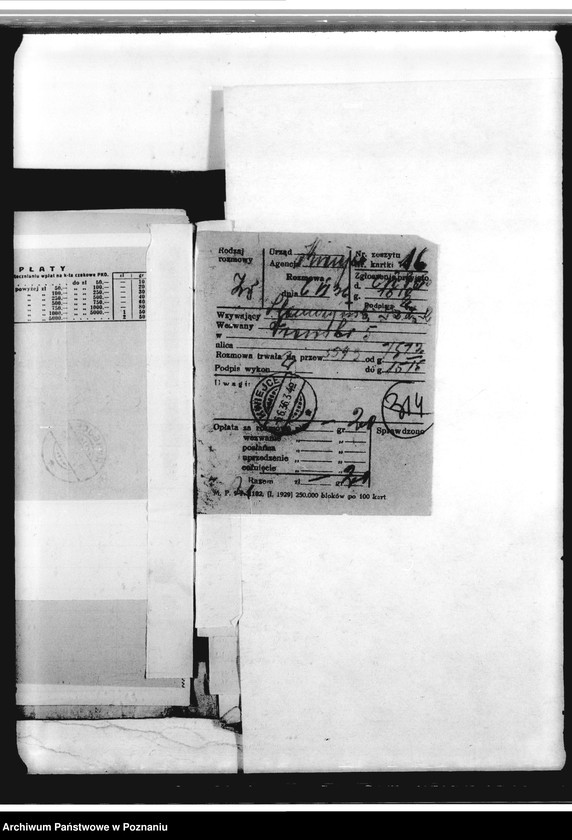 Obraz 20 z jednostki "Dowody rozchodu Związku Rezerwistów- Koło Kwiejce, powiat Czarnków"