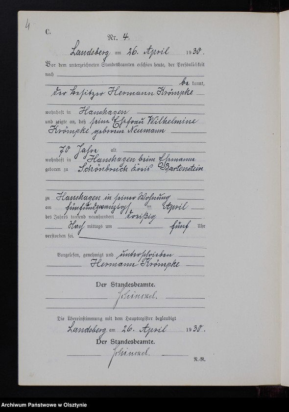 image.from.unit.number "Sterbe-Neben-Register Nr 1 - 18 [ Księga zgonów - wtóropis ]"