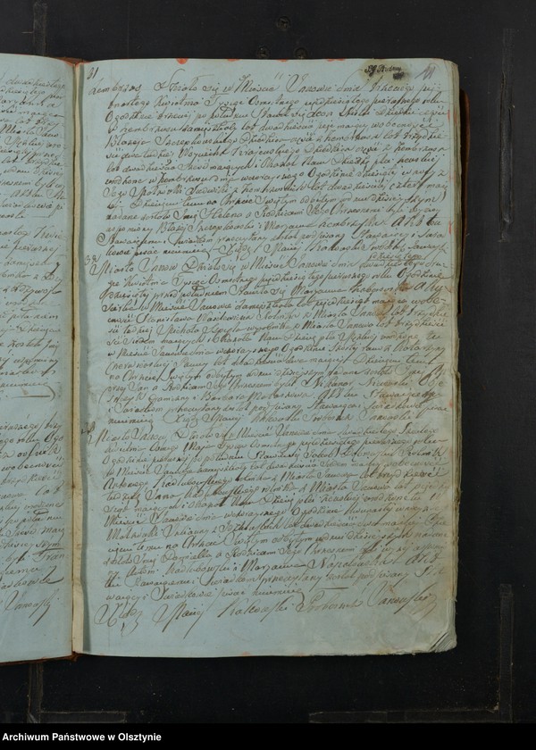 image.from.unit.number "Akta Urodzenia, Małżeństw, Zeyścia Parafii Janowo Powiatu Przasnyskiego Gubernij Płockiej z Roku 1851"