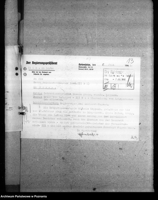 Obraz 17 z jednostki "Lehramtsanwärter"