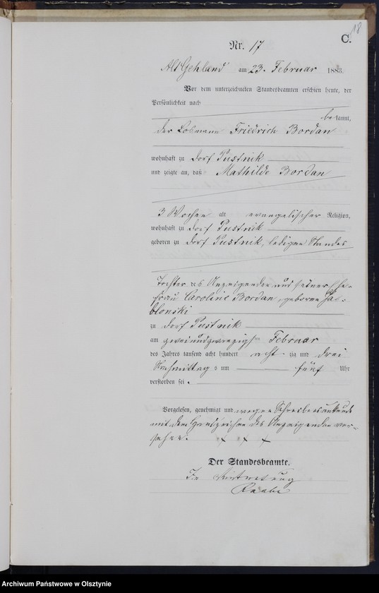 image.from.unit.number "Sterbe-Haupt-Register Nr 1 - 48"