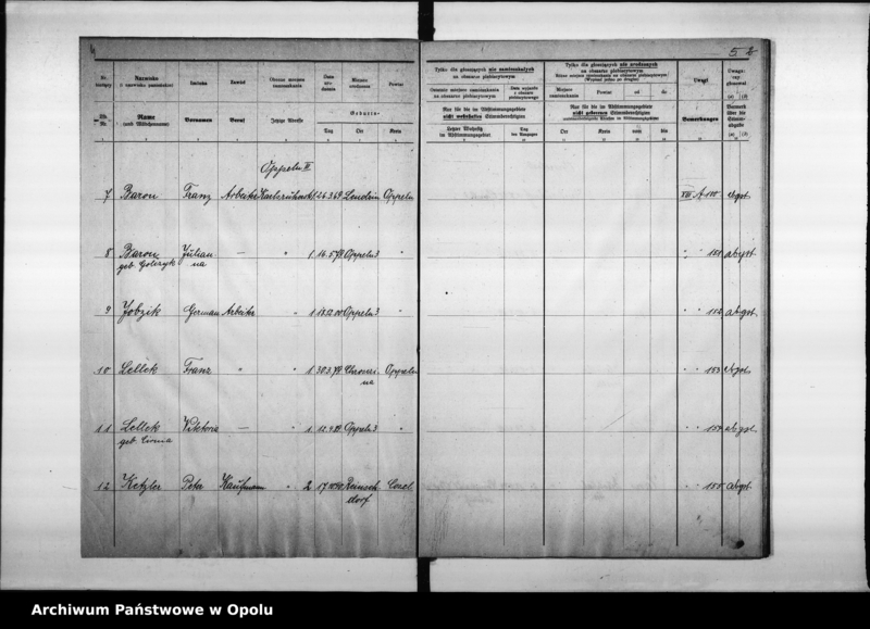 Obraz 7 z jednostki "42. Wahlbezirk Wahllokal: Schule Stadtteil Sakrau"