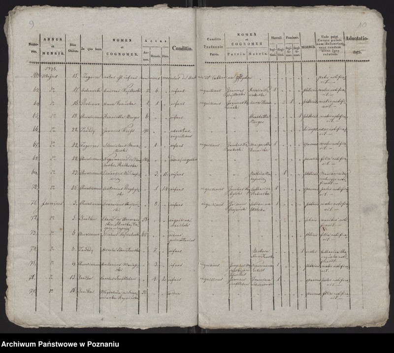 Obraz 7 z jednostki "Spis zgonów"