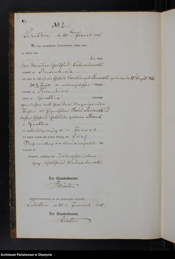 image.from.unit.number "Sterbe-Neben-Register Nr 1 - 43"