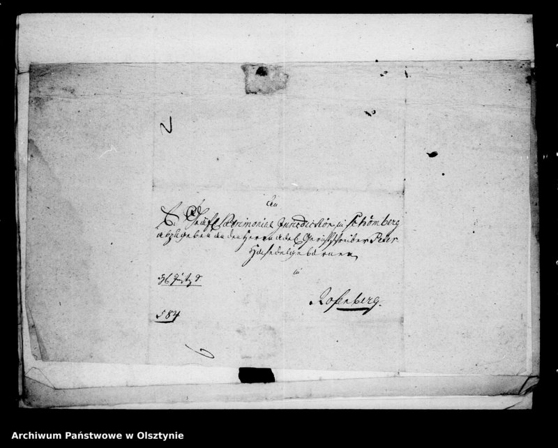 image.from.unit.number "Grf. von Dönhoff als Vormund derer von Finckenstein contra den Schulzen Gronzki in Stradem wegen nicht erfüllter Verflichtungen und Übertretungen"