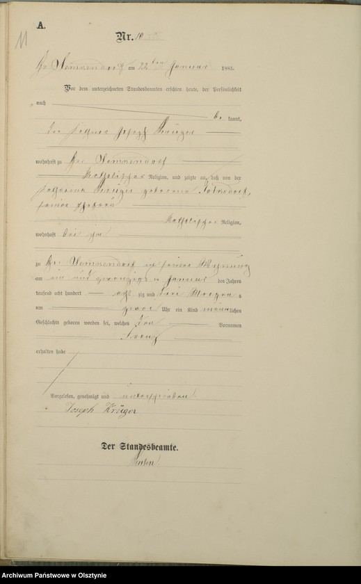 image.from.unit.number "Geburts-Haupt-Register Nr 1 - 108"
