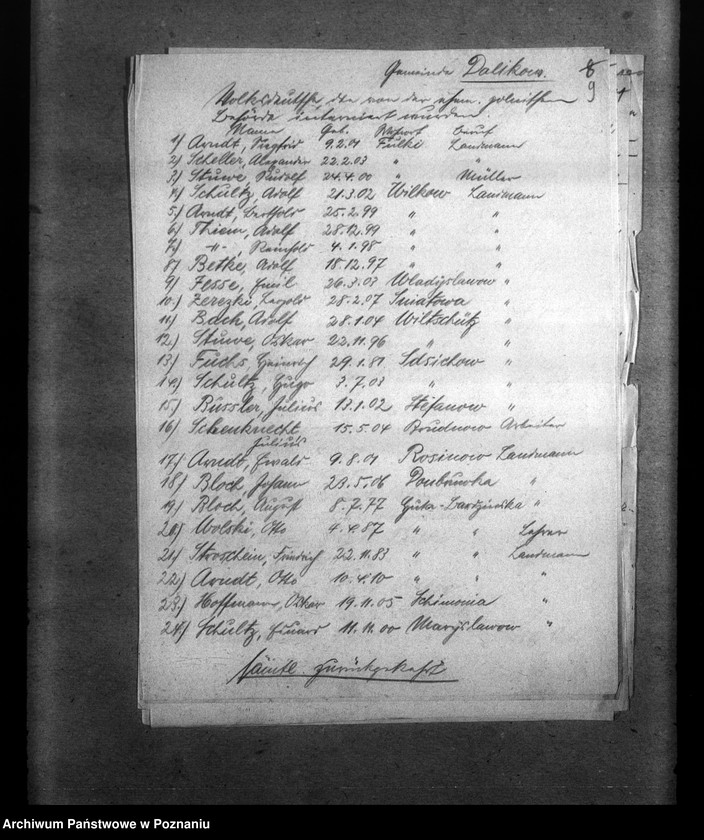 Obraz 13 z jednostki "Amtliche Meldungen Kreis Lentschütz (Łęczyca)"