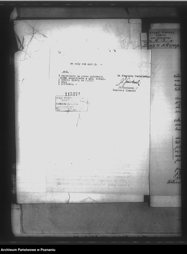 Obraz 10 z jednostki "Majętność Pyszczyn powiatu bydgoskiego wydzierżawienie polowania"