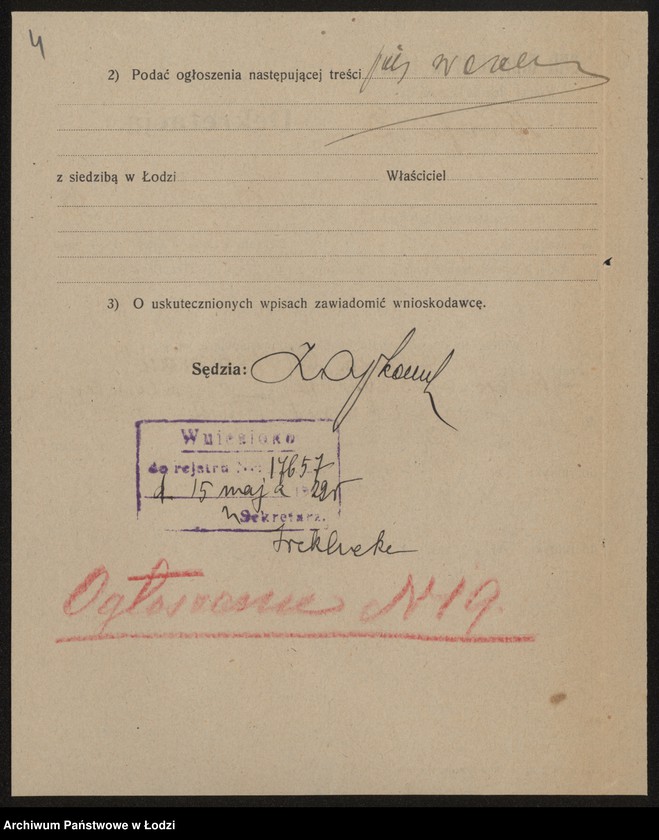 Obraz 6 z jednostki "Chaja Gliksman- sklep spożywczy i galanteryjny"