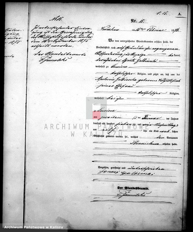 Obraz 18 z jednostki "[Księga urodzeń]"