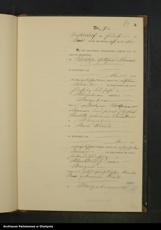 image.from.unit.number "Heiraths-Neben-Register Nr 1- 17"