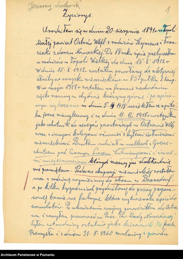 Obraz 17 z jednostki "Życiorysy powstańców wielkopolskich: J - tom V /Jeziorny Ludwik - Juszczak Jan/."