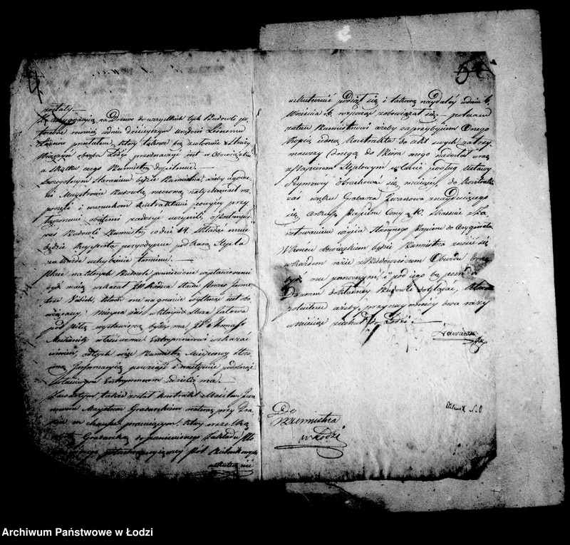 Obraz 8 z jednostki "Akta tyczące się urządzenia bielnika 1824"