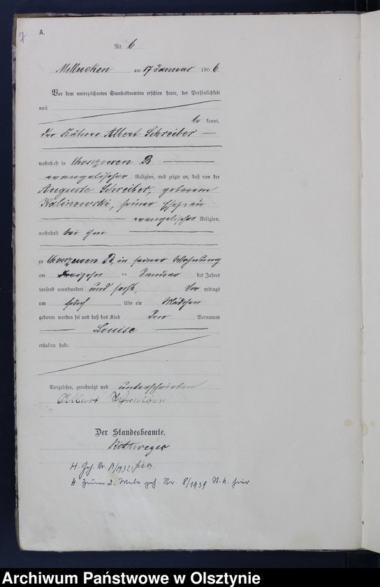 image.from.unit.number "Geburts-Haupt-Register Nr 1 - 115"