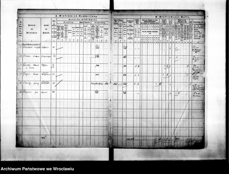 image.from.unit.number "Klassensteuerrolle nebst Eikommens - Nachweisung"