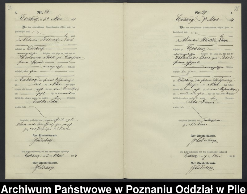 Obraz 17 z jednostki "Księga urodzeń"