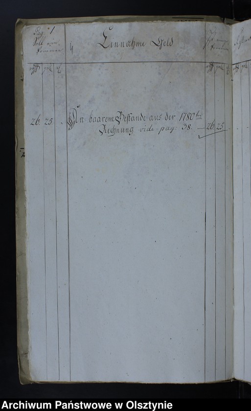 image.from.unit.number "Jahr Rechnung der Jaskendorffschen Kirchen aller Einnahme und Ausgabe wie auch Bau-Rechnung"