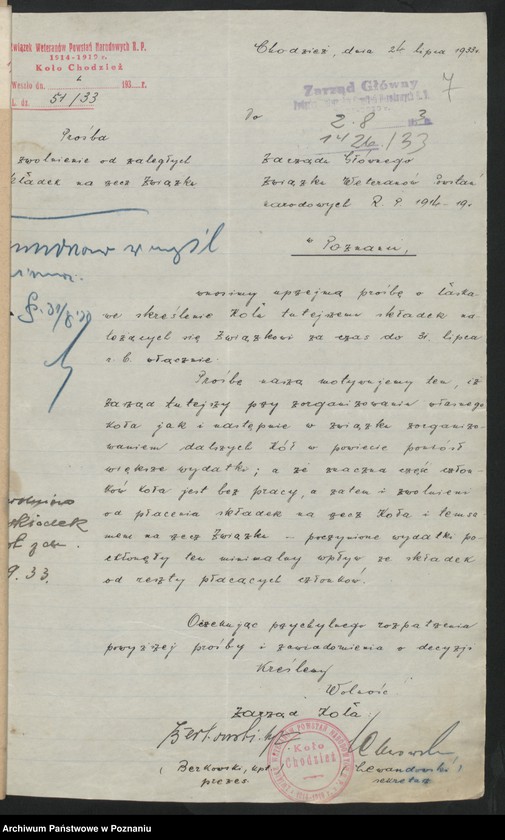 Obraz 11 z jednostki "Chodzież, akta koła."