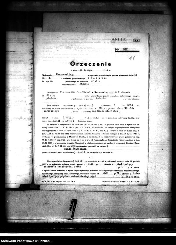 image.from.unit.number "/Parcelacja majątku Kłodawa powiatu kaliskiego/"