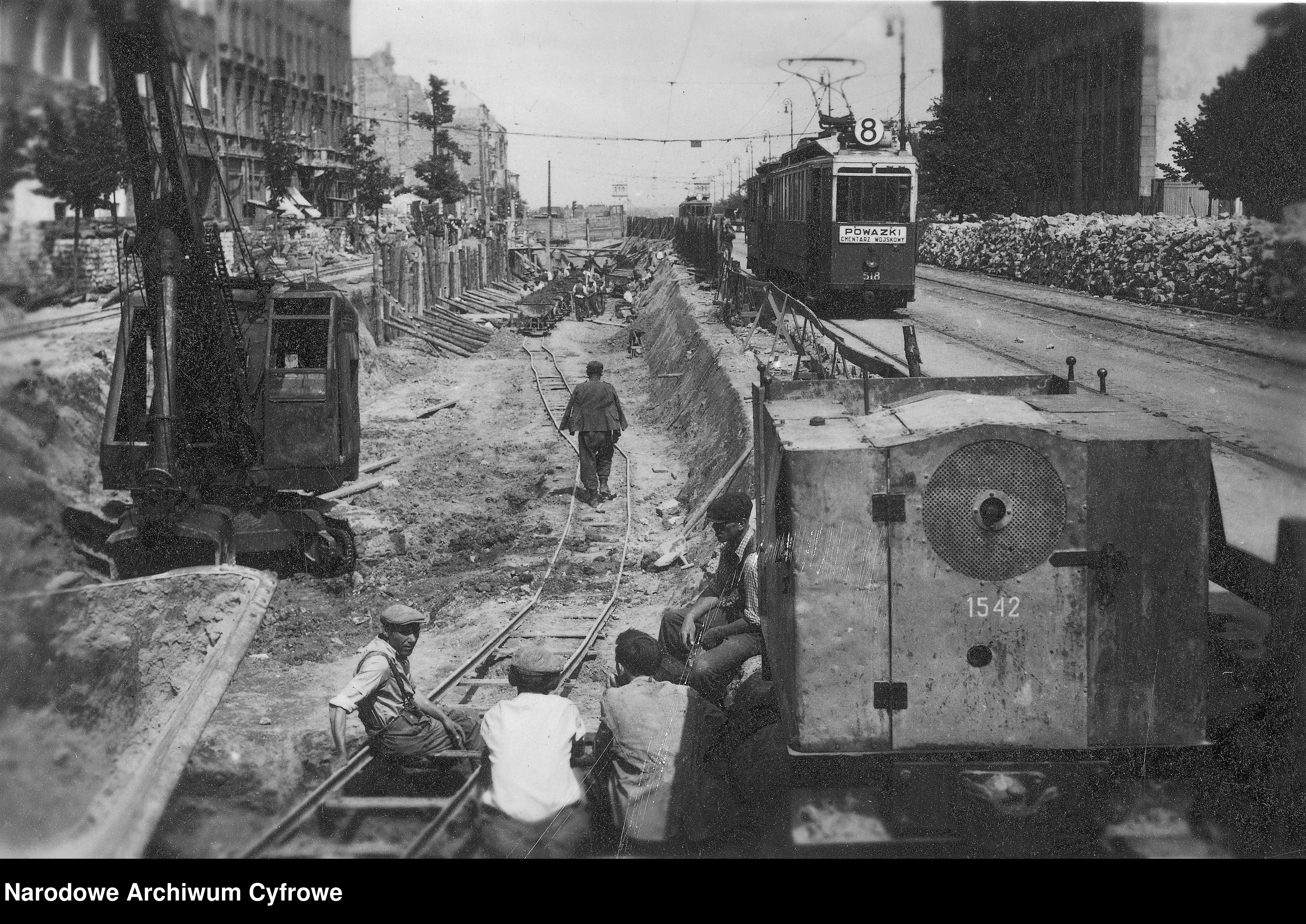 Skan z jednostki: Odbudowa kolejowej linii średnicowej w Warszawie