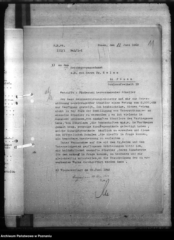 Obraz 16 z jednostki "Förderung der bildenden Künste"