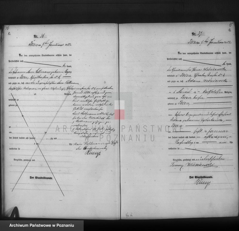 Obraz 20 z jednostki "Księga zgonów t. I"